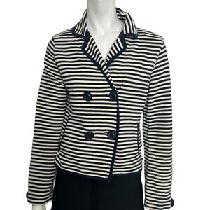 Philippe Adec Nautica striped double breasted suit  jacket Size Medium